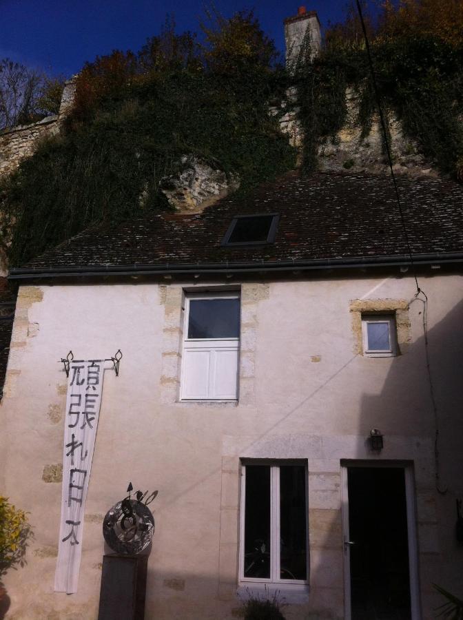 Troglodyte Loft 2 Apartment Thoré-la-Rochette Exterior foto