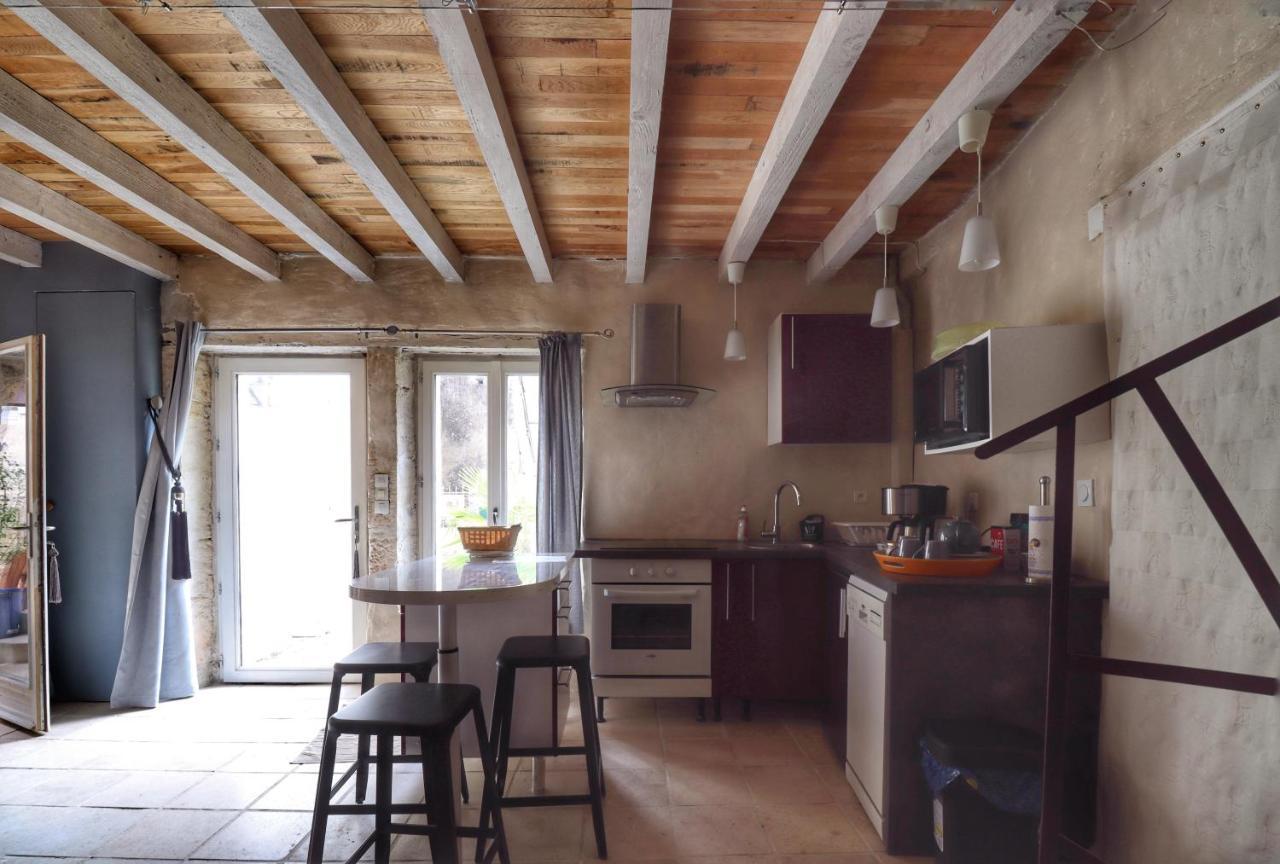 Troglodyte Loft 2 Apartment Thoré-la-Rochette Exterior foto